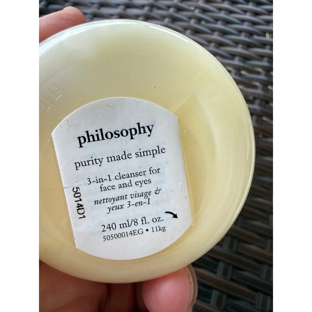 Philosophy Purity Made Simple 3-in-1 Face and Eye Cleanser 8 fl oz‎ 240ml